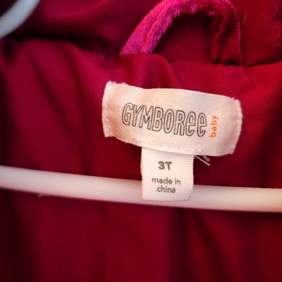 Gymboree Baby Gem Stone Velvet Puff Jacket - Picture 4 of 5